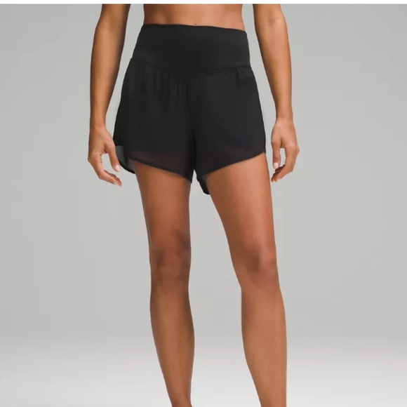 Lululemon Nulu and Mesh HR Yoga Short 3.5" - Picture 5 of 6